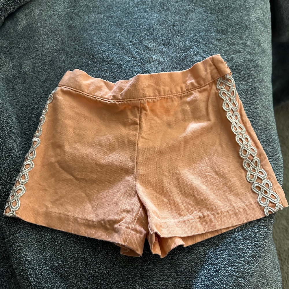 Toddler orange short